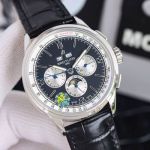 GF Factory Breitling 42MM Calfs Leather Watch Strap B25 Movement Dark Blue Watch